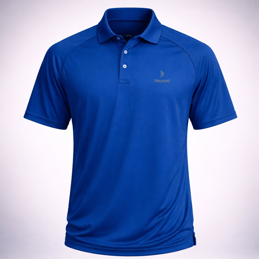 Men's Raglan Polo T Shirt