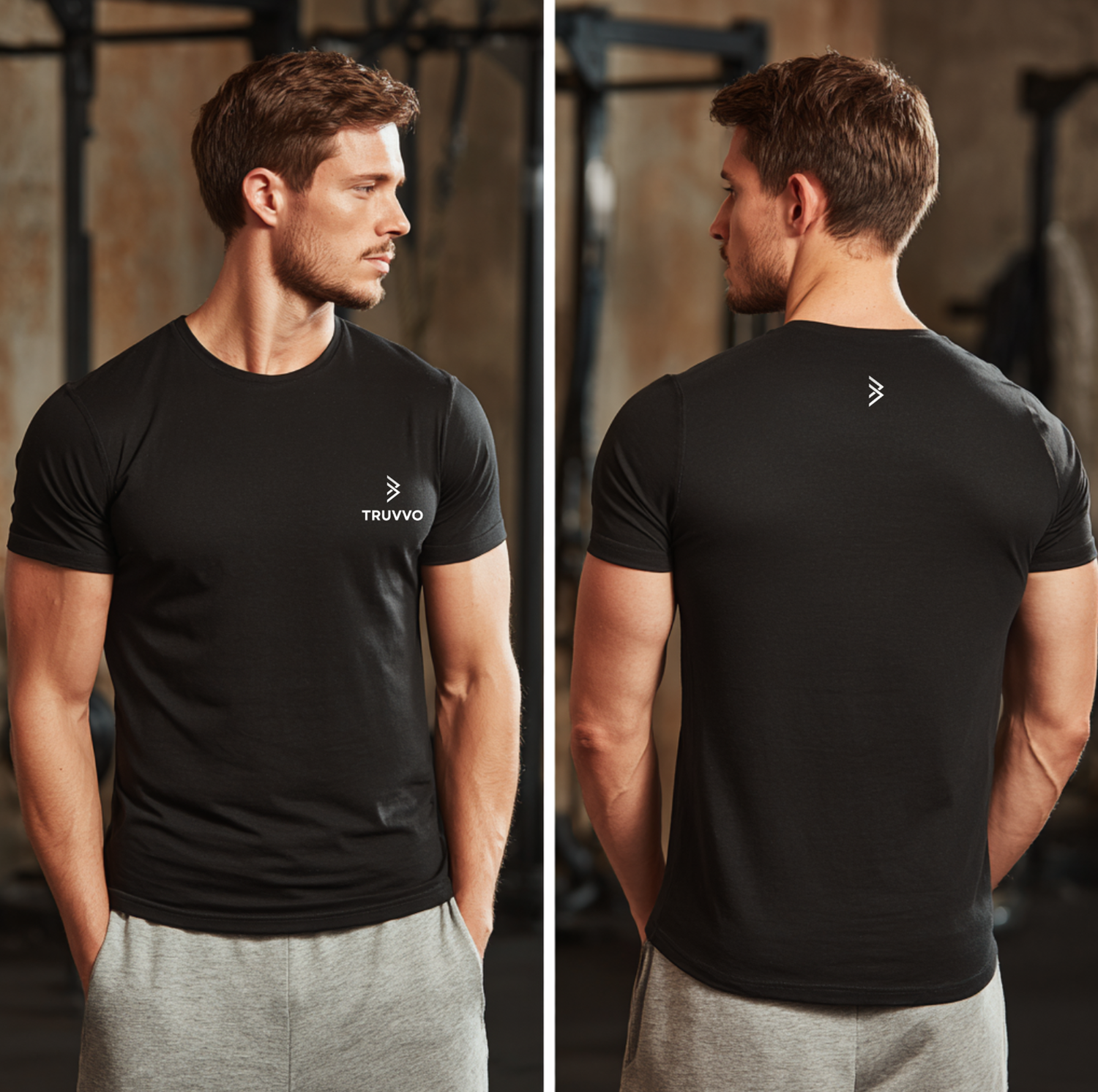 Round Neck Workout Tee