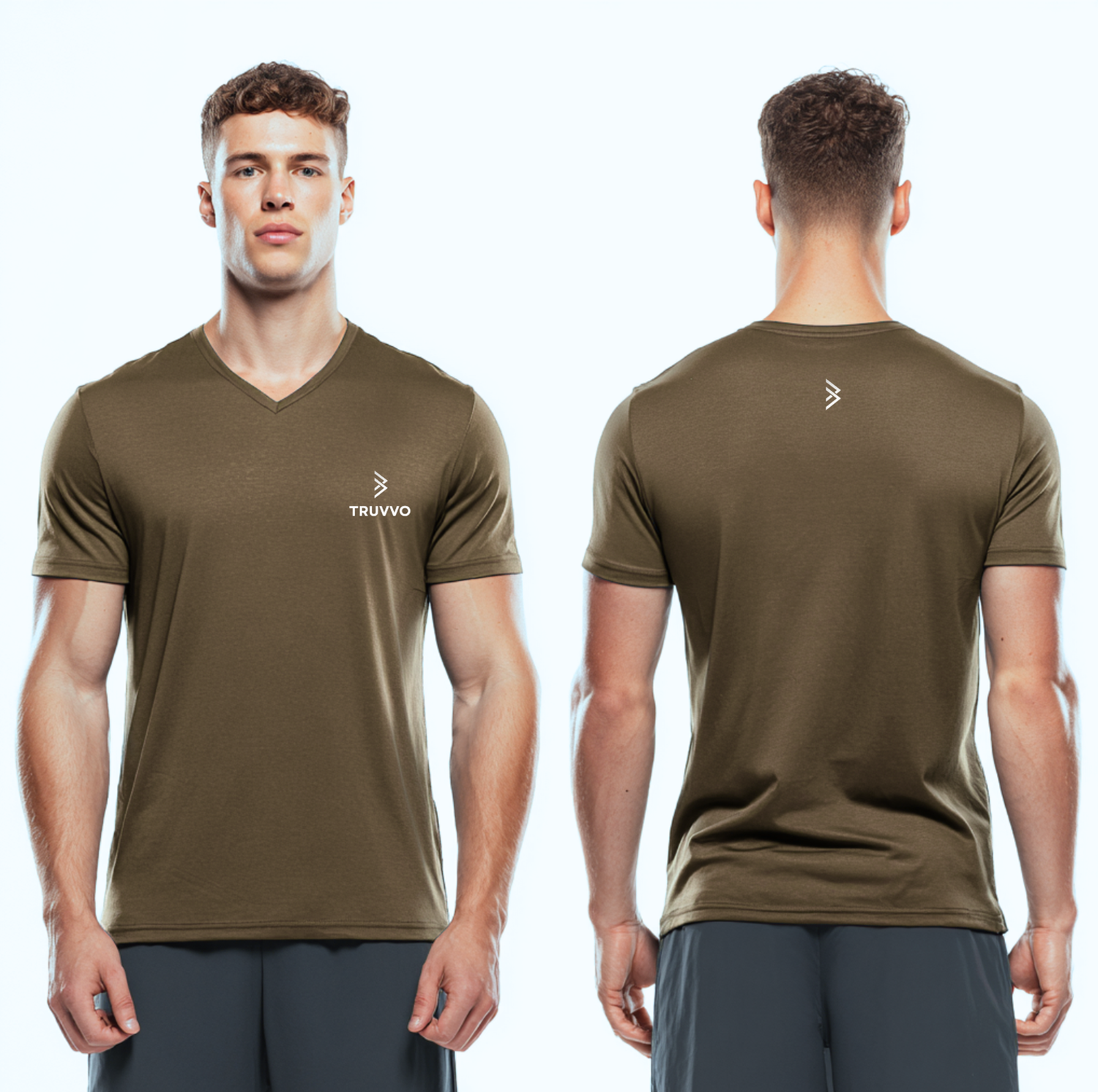V Neck Workout Tee