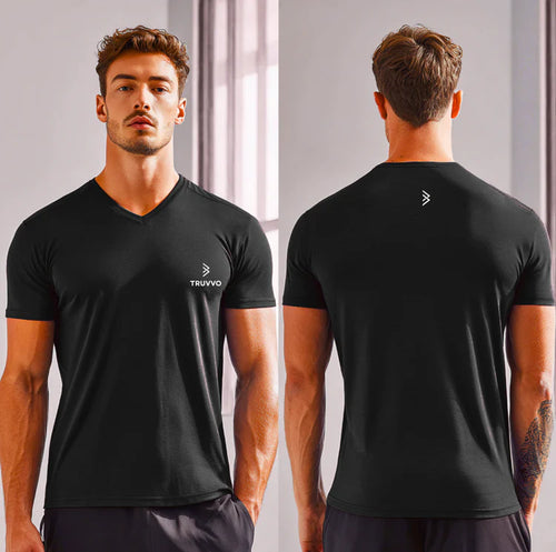 V Neck Workout Tee