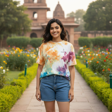 Women's Loose Fit Tee Multi-color
