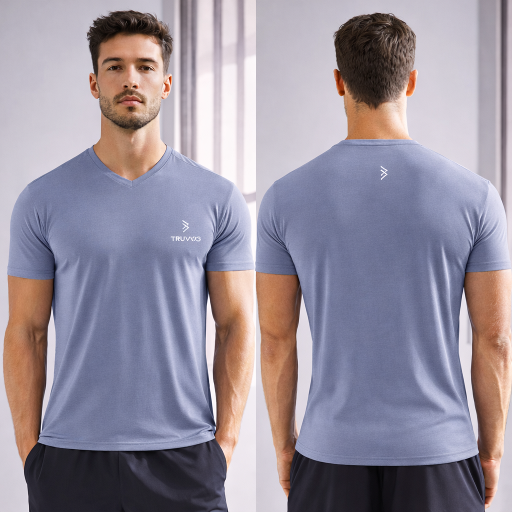 V Neck Workout Tee