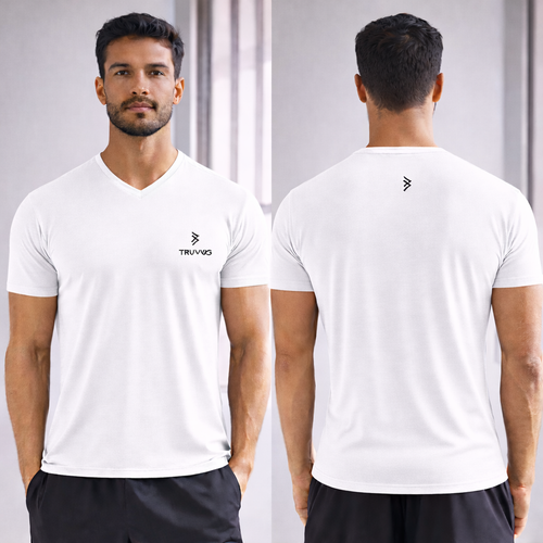 V Neck Workout Tee