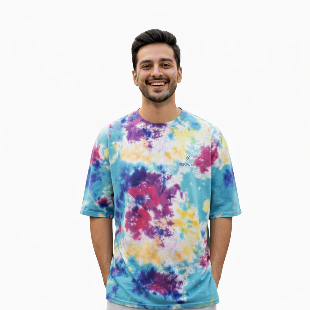 Oversized Tee Tie-Dye