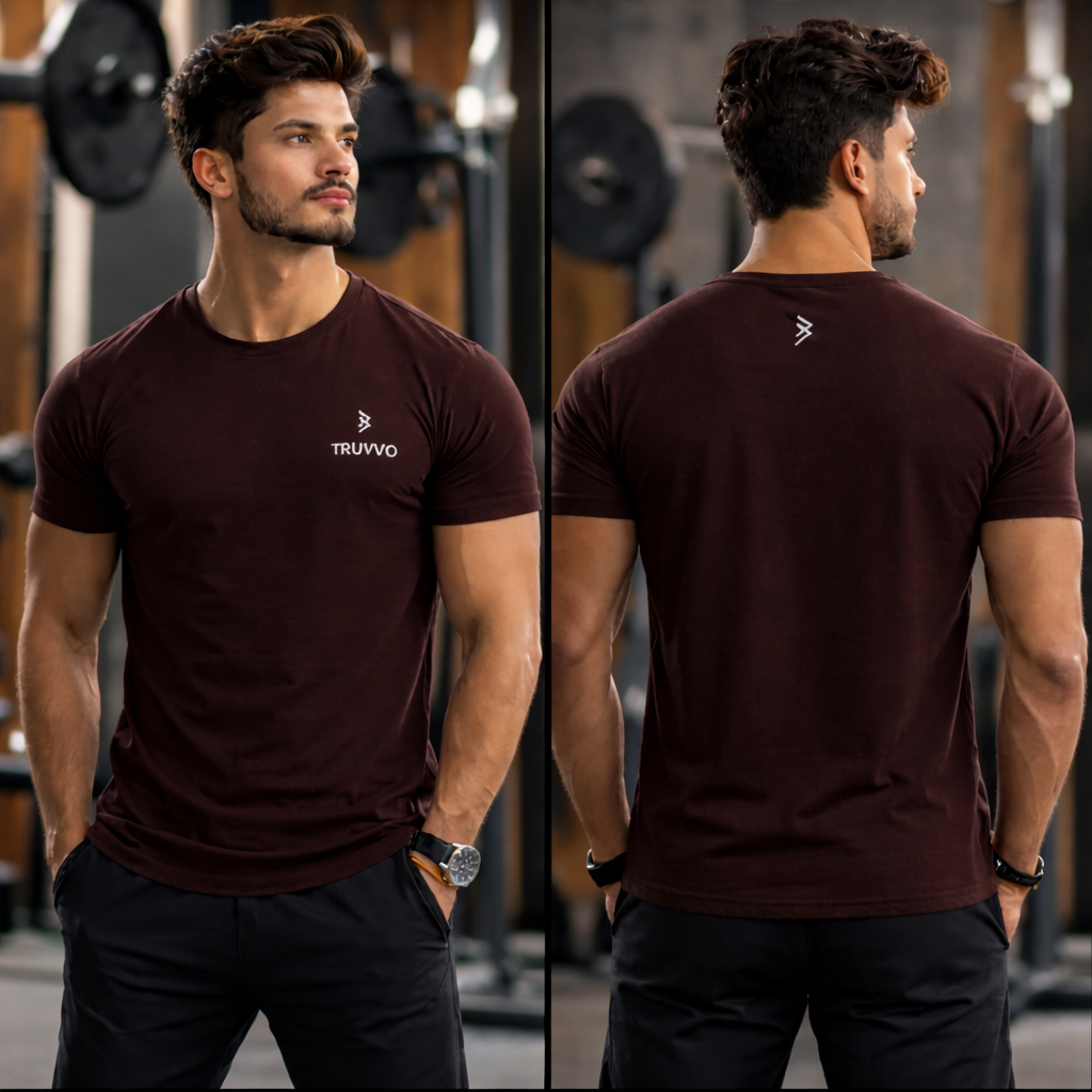 Round Neck Workout Tee
