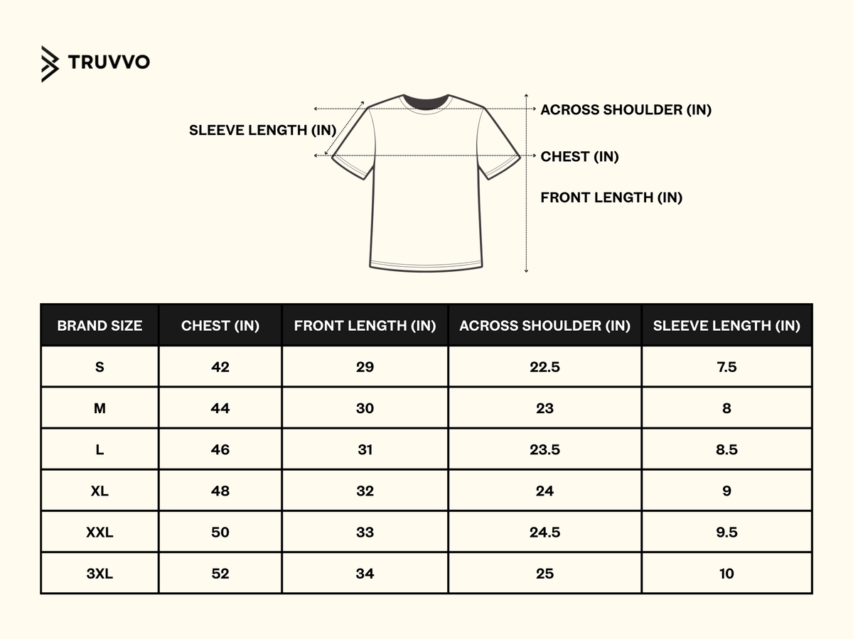 Oversized Tee Size Guide