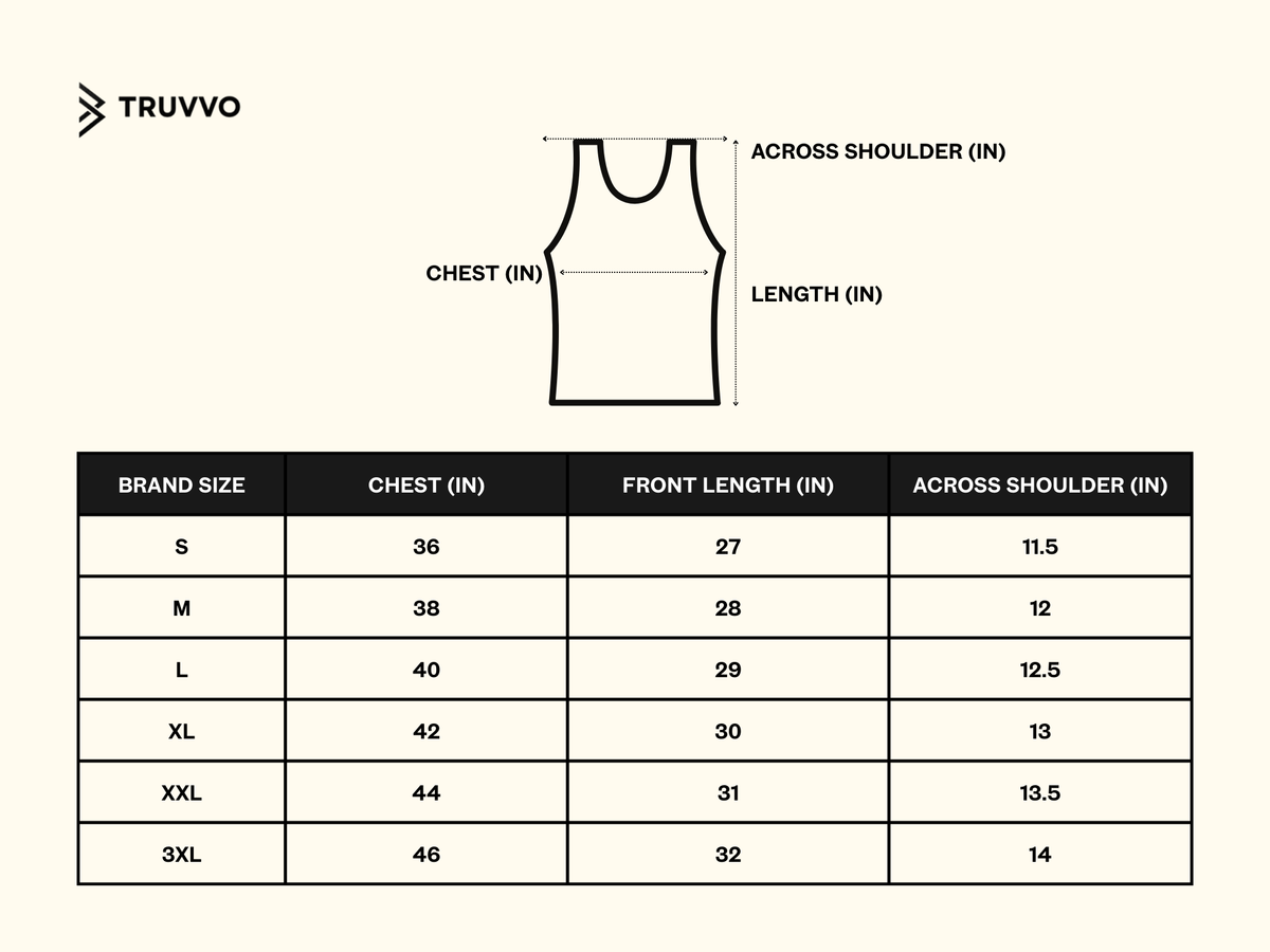 Vest with Pocket Size Guide