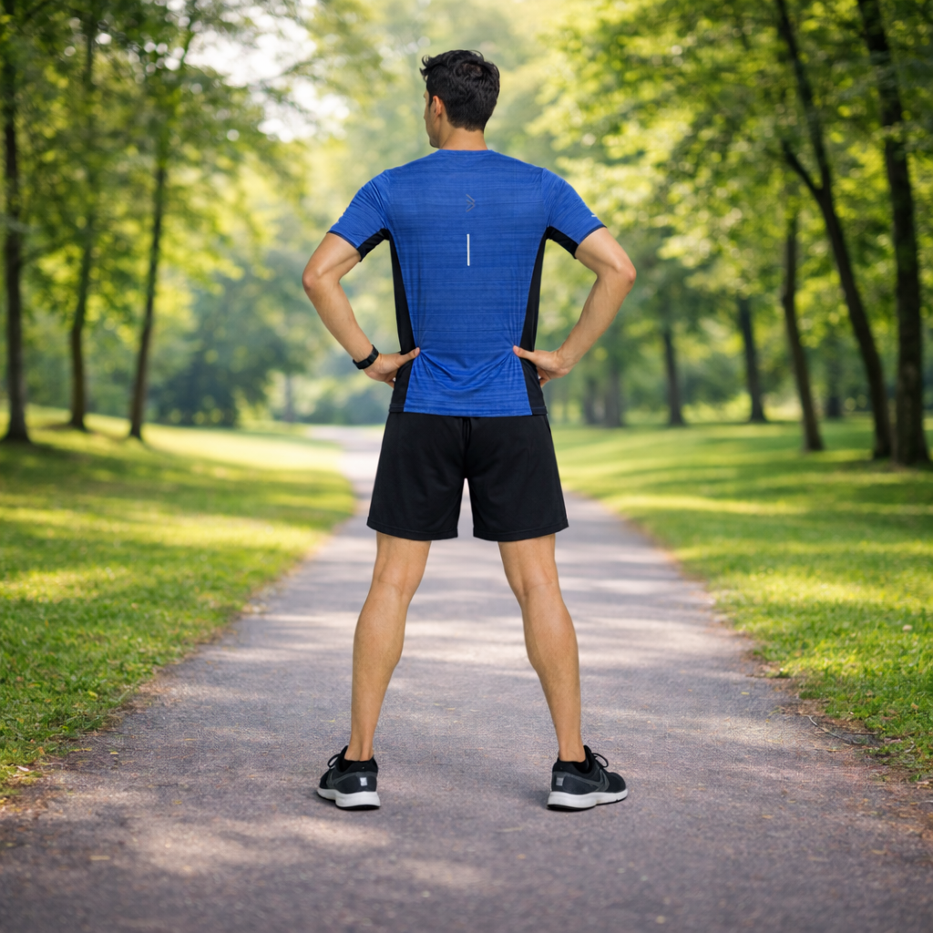 Men's Round Neck Running Tee