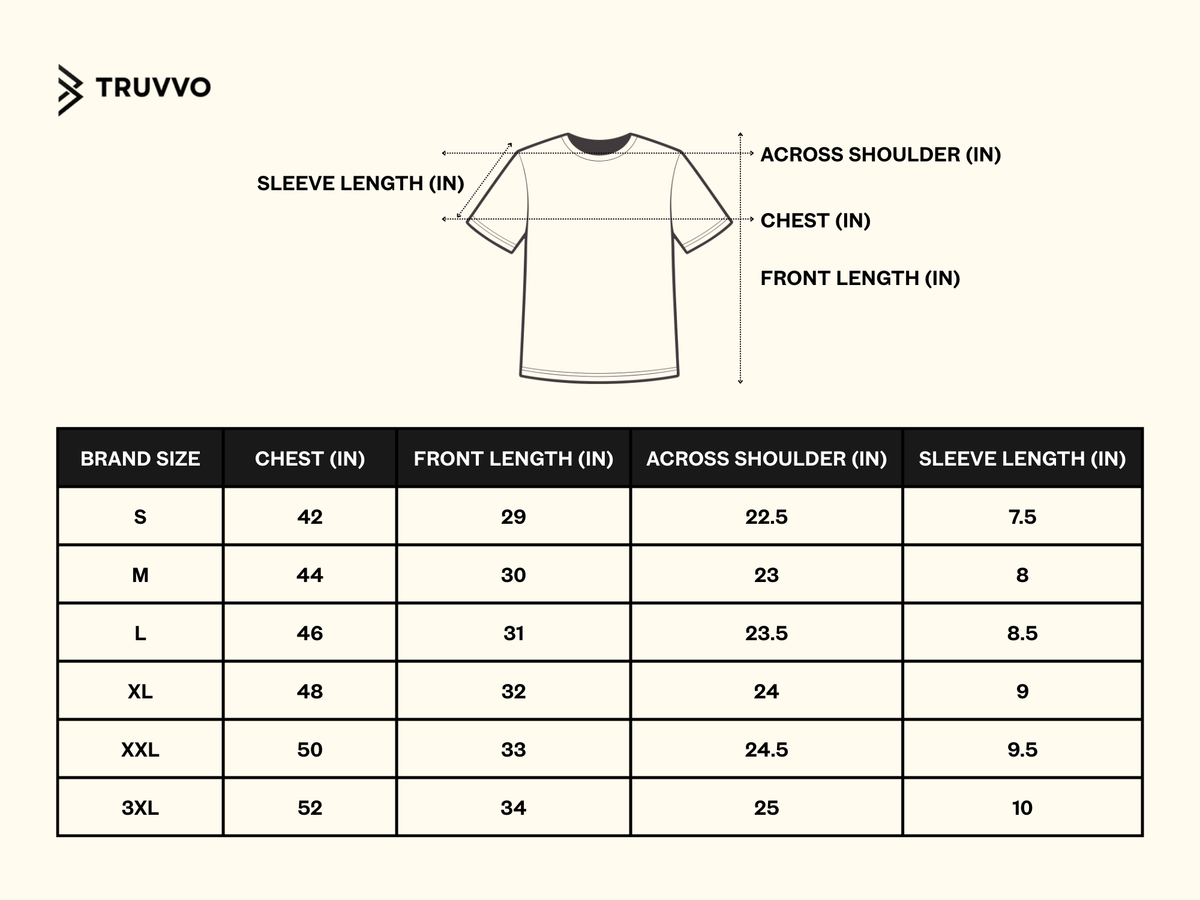 Oversized Tee Tie-Dye Size Guide