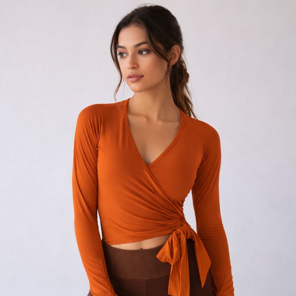 Pilates Wrap Top