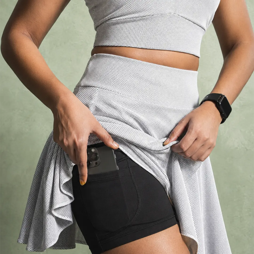 Women's Tennis Skirt-Honeycomb