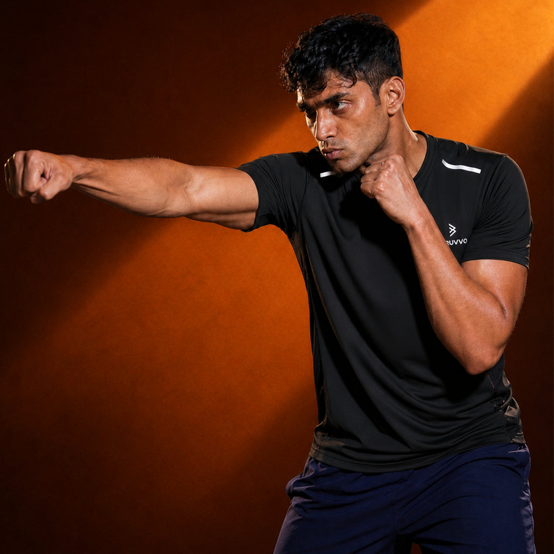 Men's Round Neck Running Tee