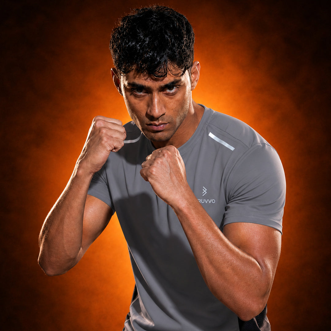Men's Round Neck Running Tee