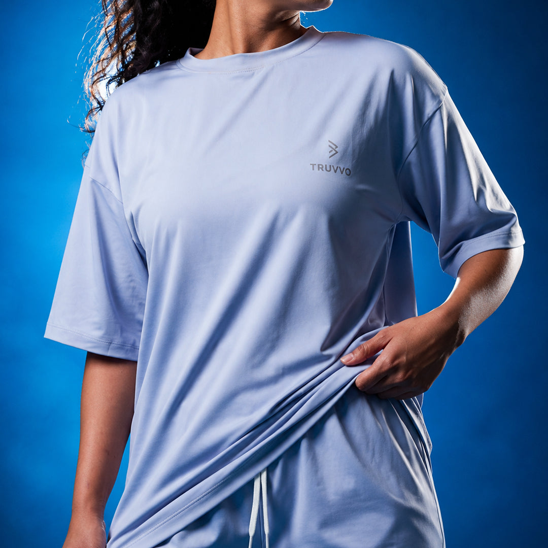 Women's Casual Tee And Shorts Set