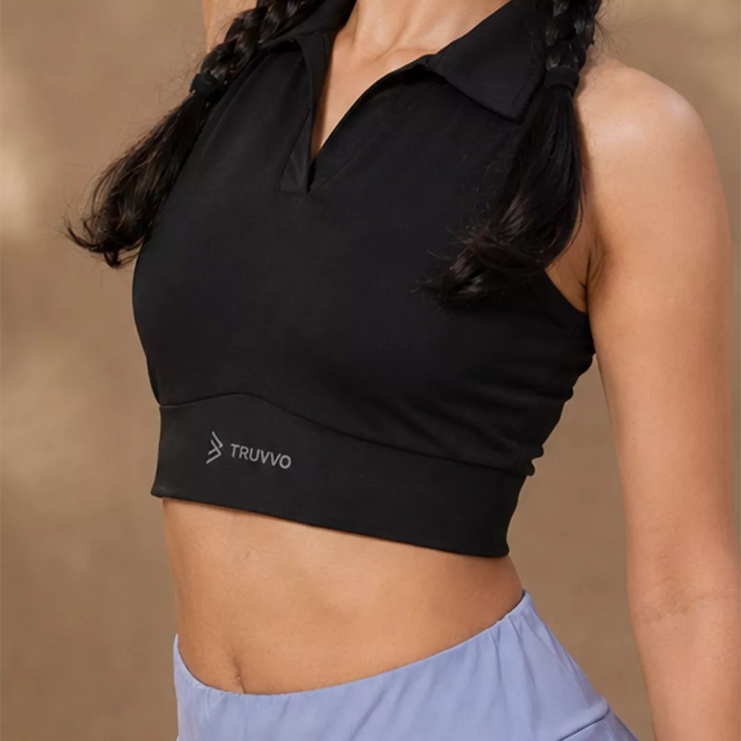 Women's Padded Crop-Top