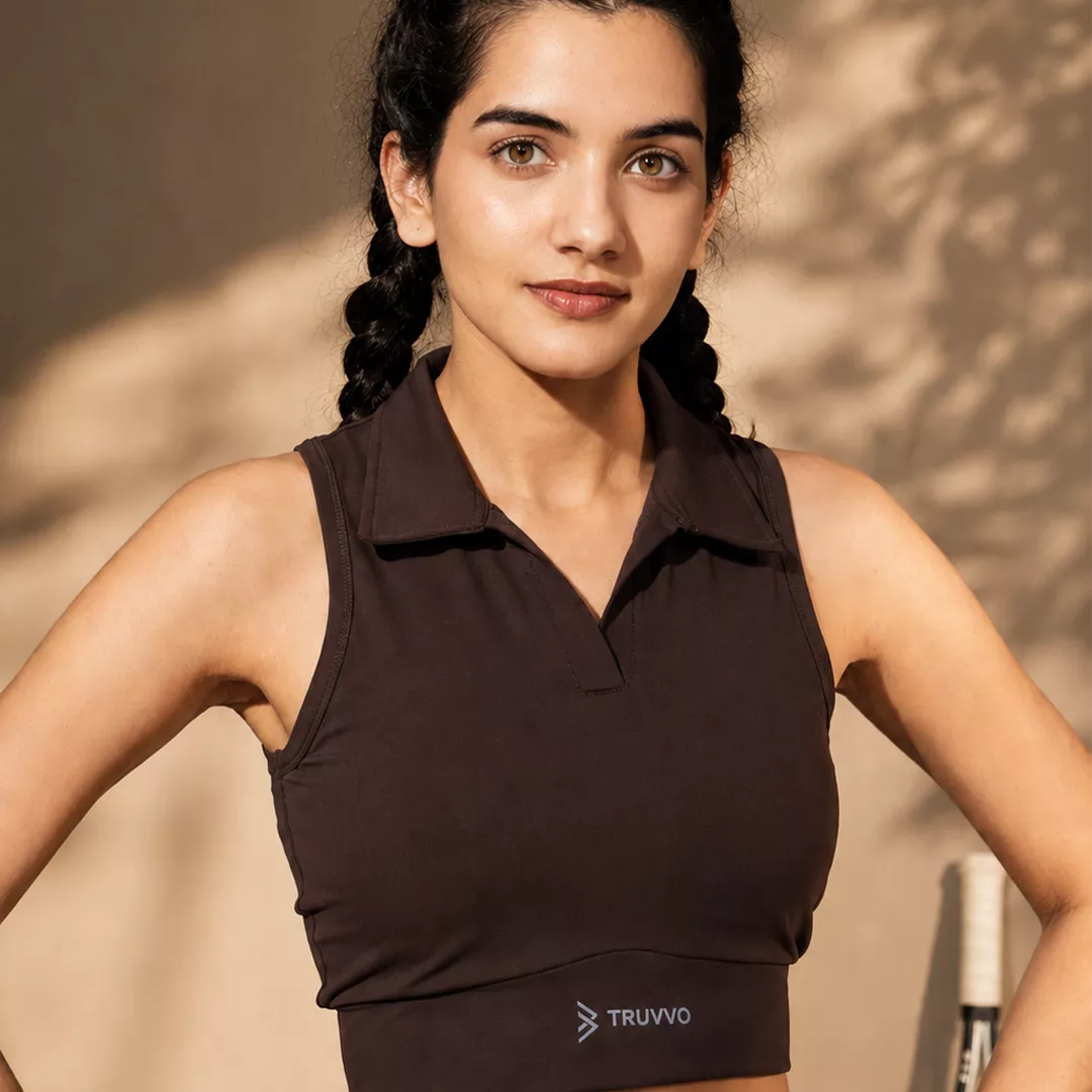 Women's Padded Crop-Top