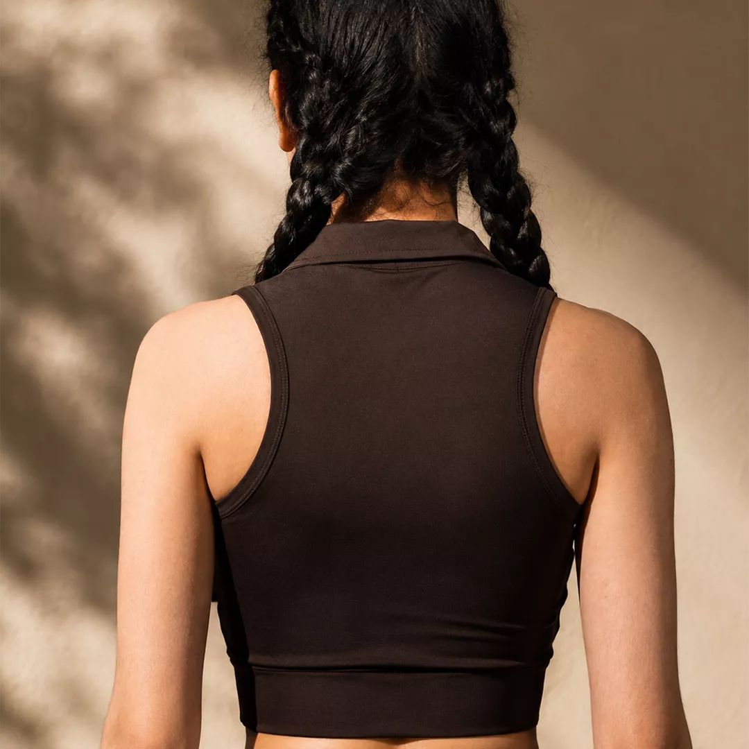 Women's Padded Crop-Top