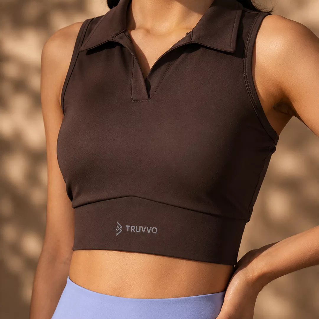 Women's Padded Crop-Top