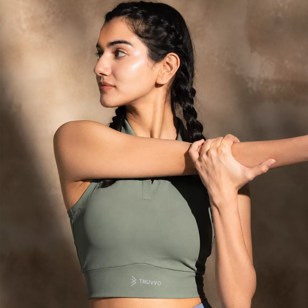 Women's Padded Crop-Top
